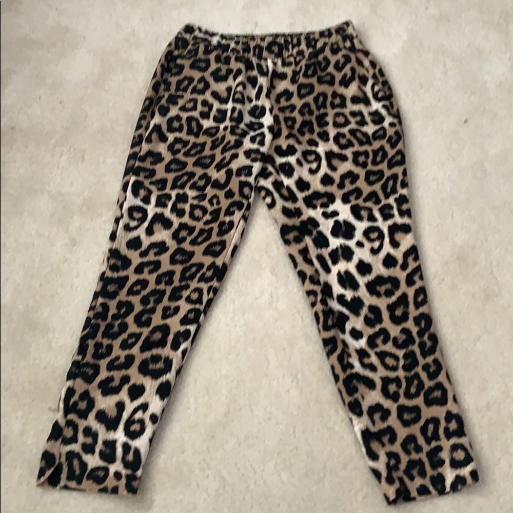 Bannana Republic Animal print joggers